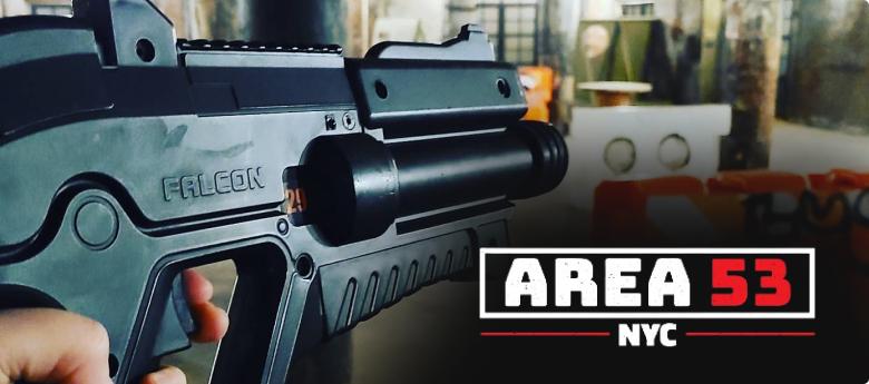 Laser tag with New York dynamics