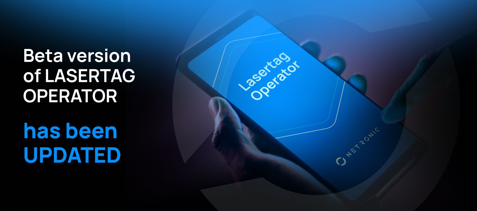 LASERTAG OPERATOR beta app has been updated