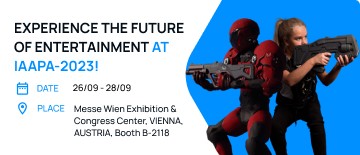 LASERTAG.NET WELCOMES YOU TO THE IAAPA EXPO 2023 IN VIENNA
