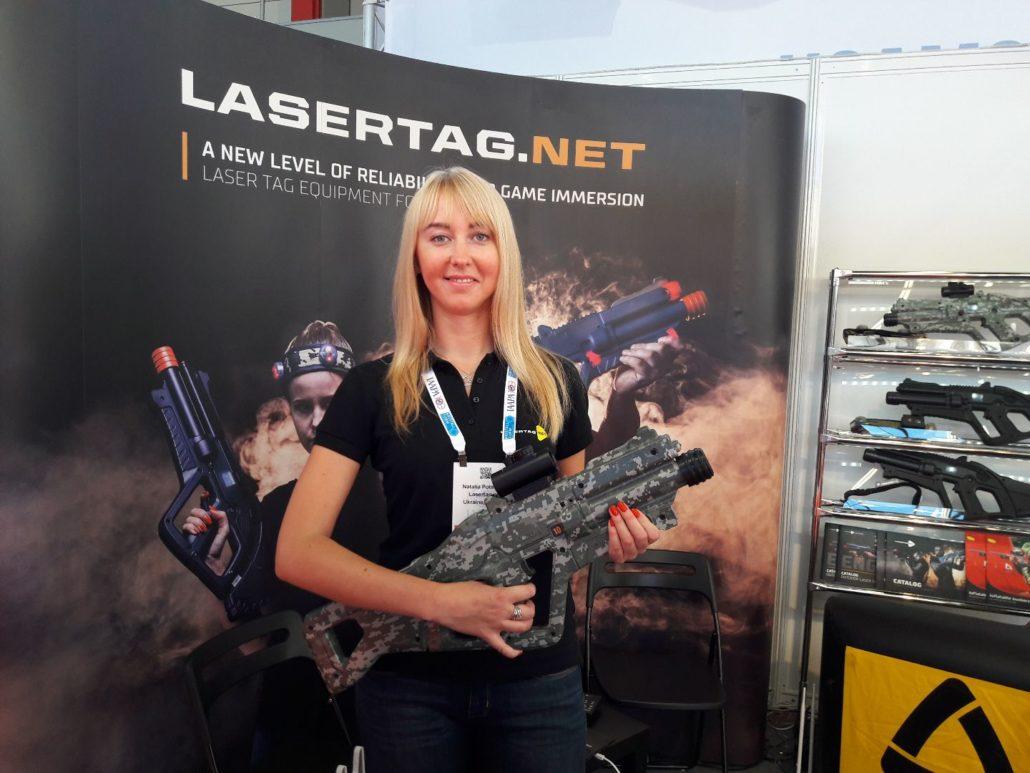 LASERTAG.NET at the IAAPA Exhibition