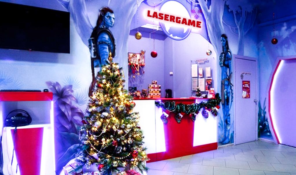 Decorating a laser tag center