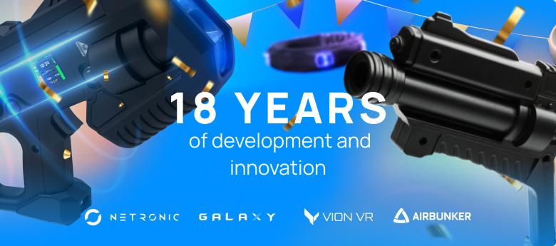18 years of development and innovation