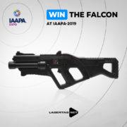 Get the laser tag game kit Falcon for free at IAAPA-2019!