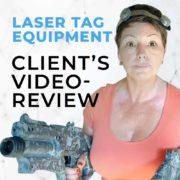 Laser tag equipment – video-review (with subtitles) from Berlin!