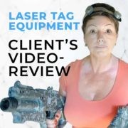 Laser tag equipment – video-review (with subtitles) from Berlin!