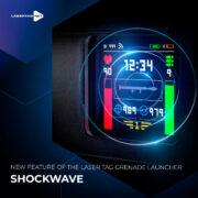Shockwave – a new feature of the laser tag grenade launcher