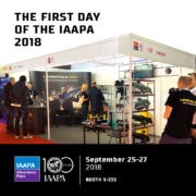Today is the first day of the IAAPA 2018 international exhibition!