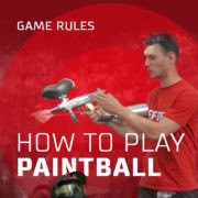 Paintball game. Video-instruction
