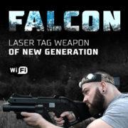 Video-review of the Falcon laser gun