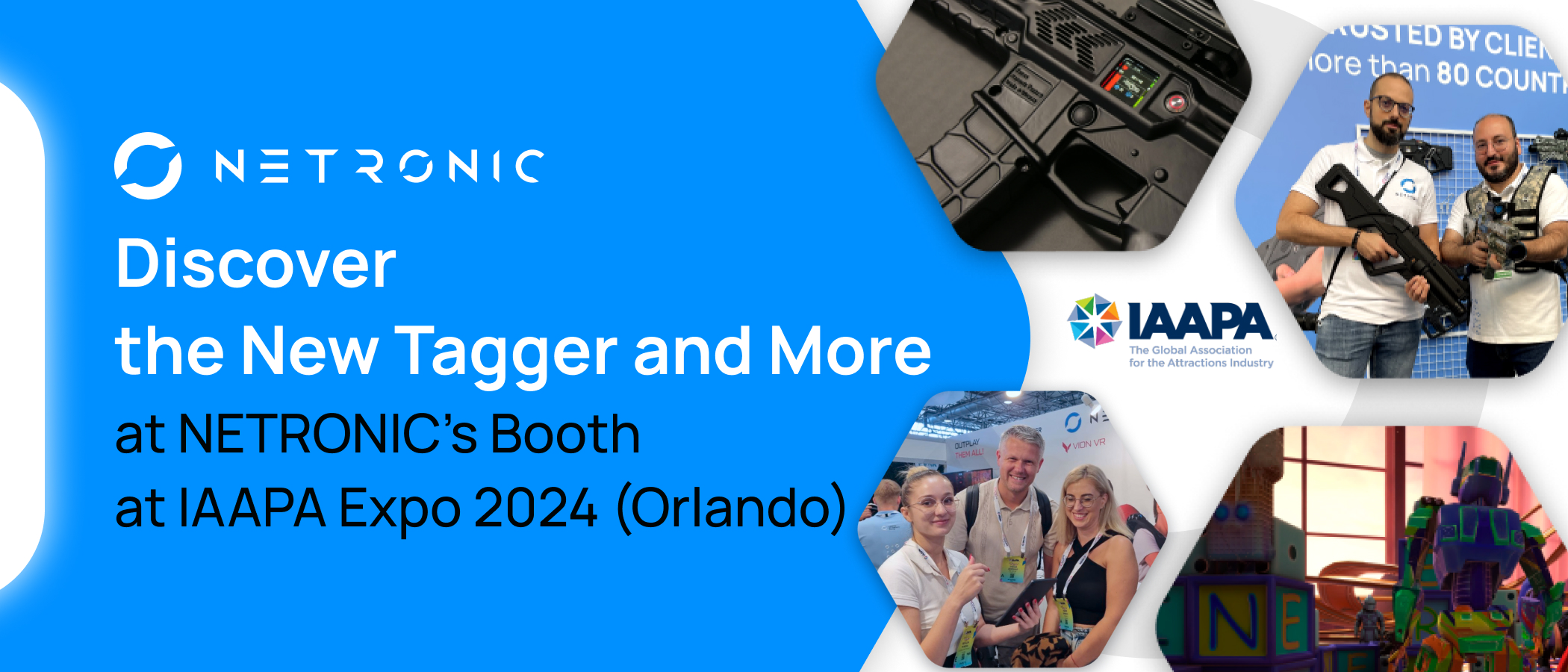 Netronic Vjs Netronic at IAAPA EXPO 2024: Discover the Future of Gaming